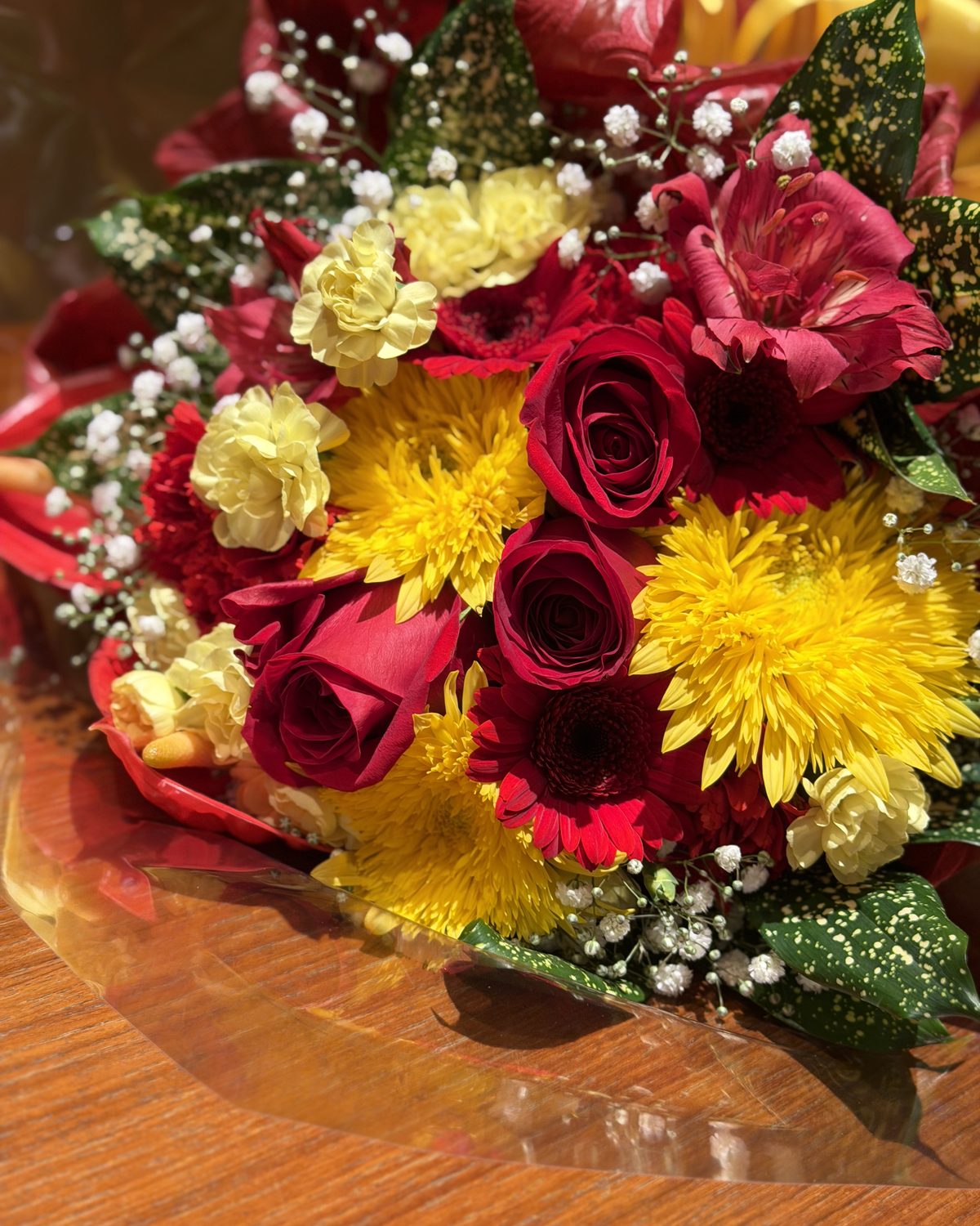 記念日にお渡しする花束