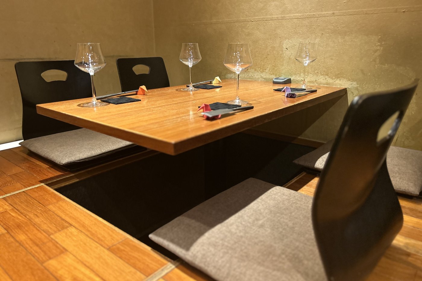 A fully private room with its own door